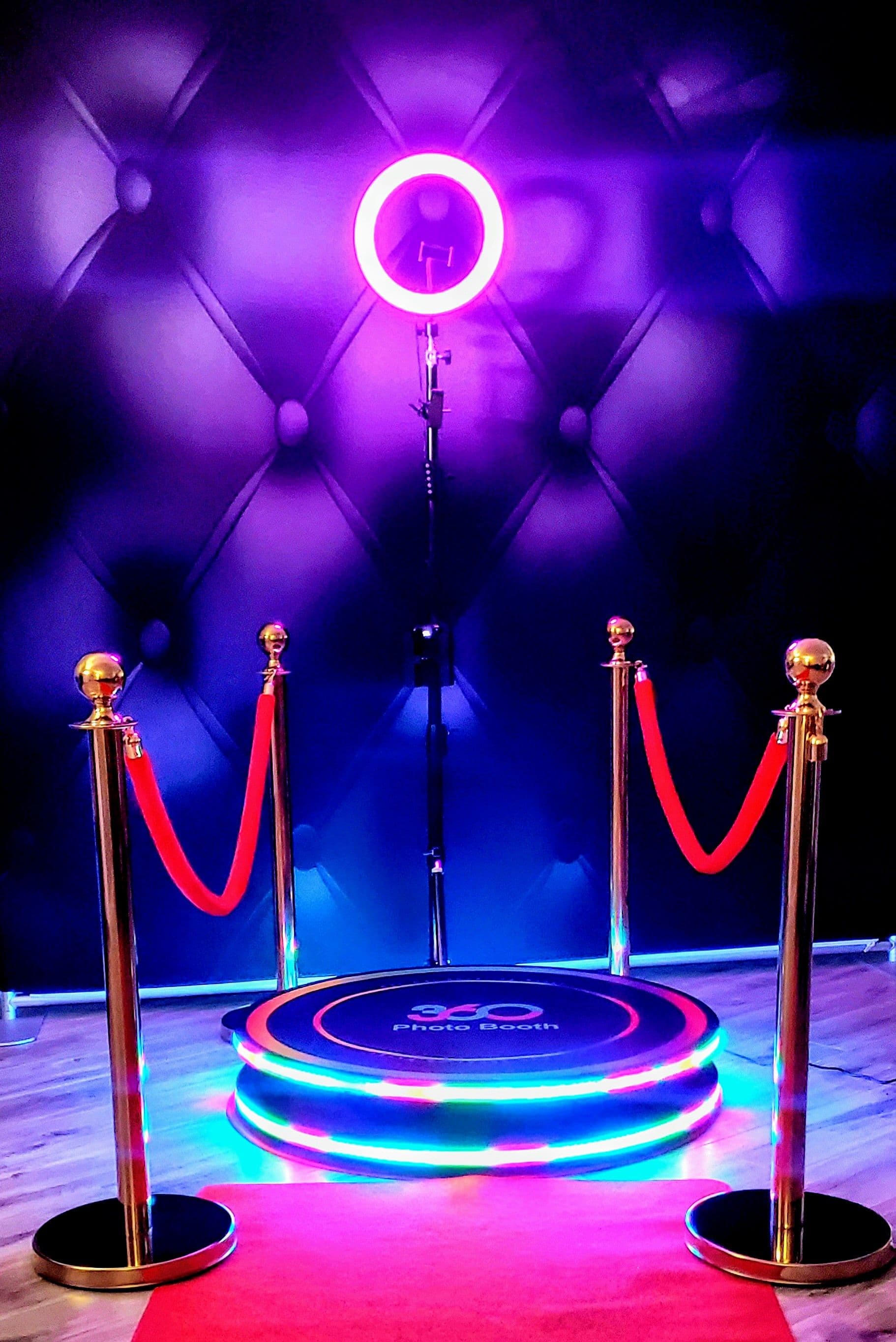 The 360 booth.
