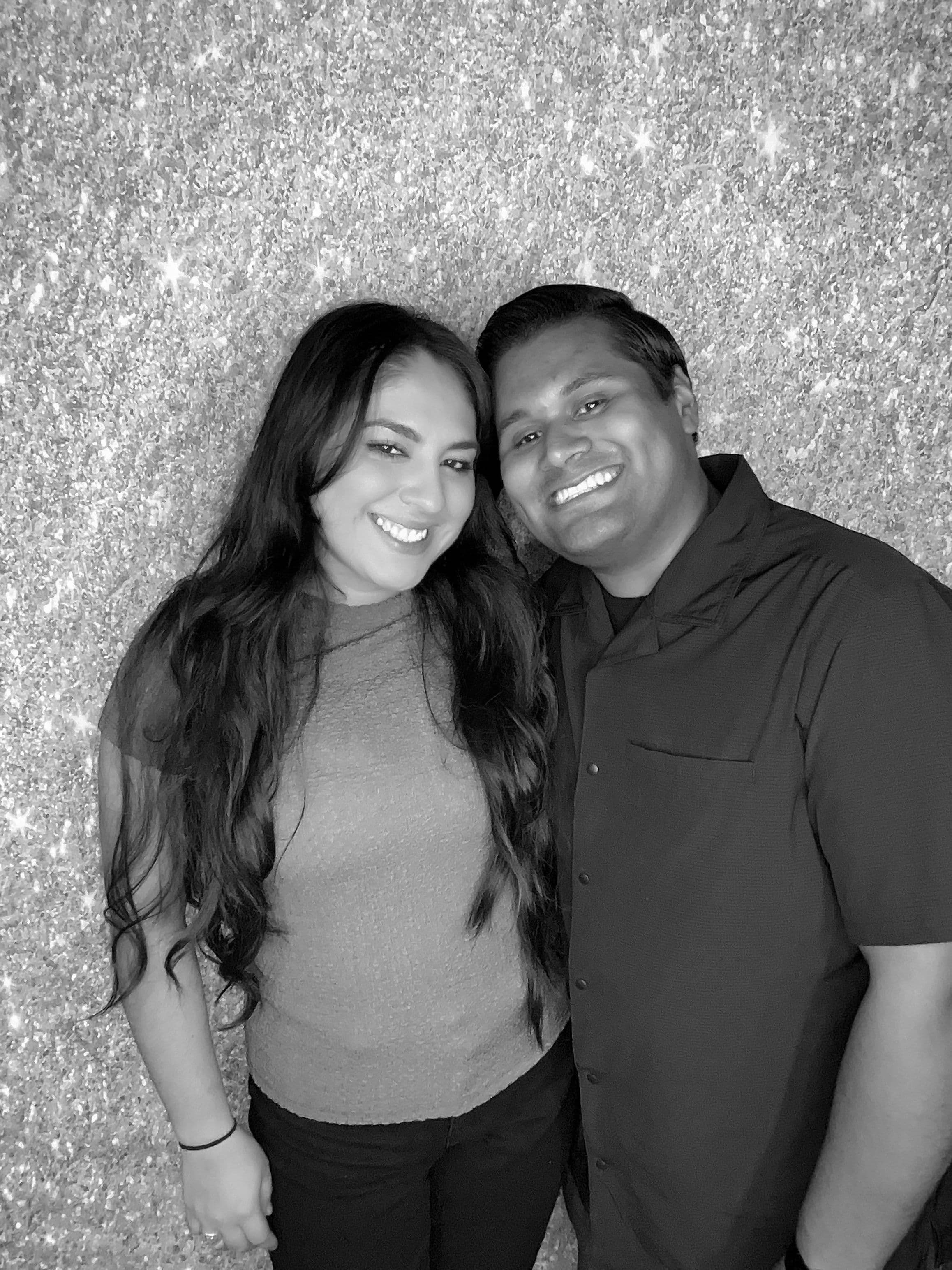 Photo booth props are a great addition to a picture.